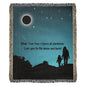 Mom Loves Eclipse Woven Blanket | Gift from Daughter