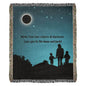 Mom Loves Eclipse Woven Blanket | Gift from Kids