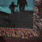 Mom Loves Eclipse Woven Blanket | Gift from Son