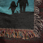 Mom Loves Eclipse Woven Blanket | Gift from Daughter