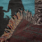 Mom Loves Eclipse Woven Blanket | Gift from Son