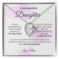Daughter Forever Love Necklace | C30025TG, C30025TR, lx-C30025, PB23-WOOD, PT-781, TNM-1, USER-249647