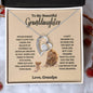 To My Beautiful Granddaughter Forever Love Necklace | C30025TG, C30025TR, lx-C30025, PB23-WOOD, PT-781, TNM-1, USER-249647