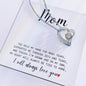 Mom I will always love you | Forever Love Necklace
