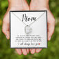 Mom I will always love you | Forever Love Necklace