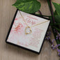 To My Beautiful Wife Forever Love Necklace | C30025TG, C30025TR, lx-C30025, PB23-WOOD, PT-781, TNM-1, USER-249647