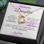 Daughter Forever Love Necklace | C30025TG, C30025TR, lx-C30025, PB23-WOOD, PT-781, TNM-1, USER-249647