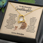 To My Beautiful Granddaughter Forever Love Necklace | C30025TG, C30025TR, lx-C30025, PB23-WOOD, PT-781, TNM-1, USER-249647
