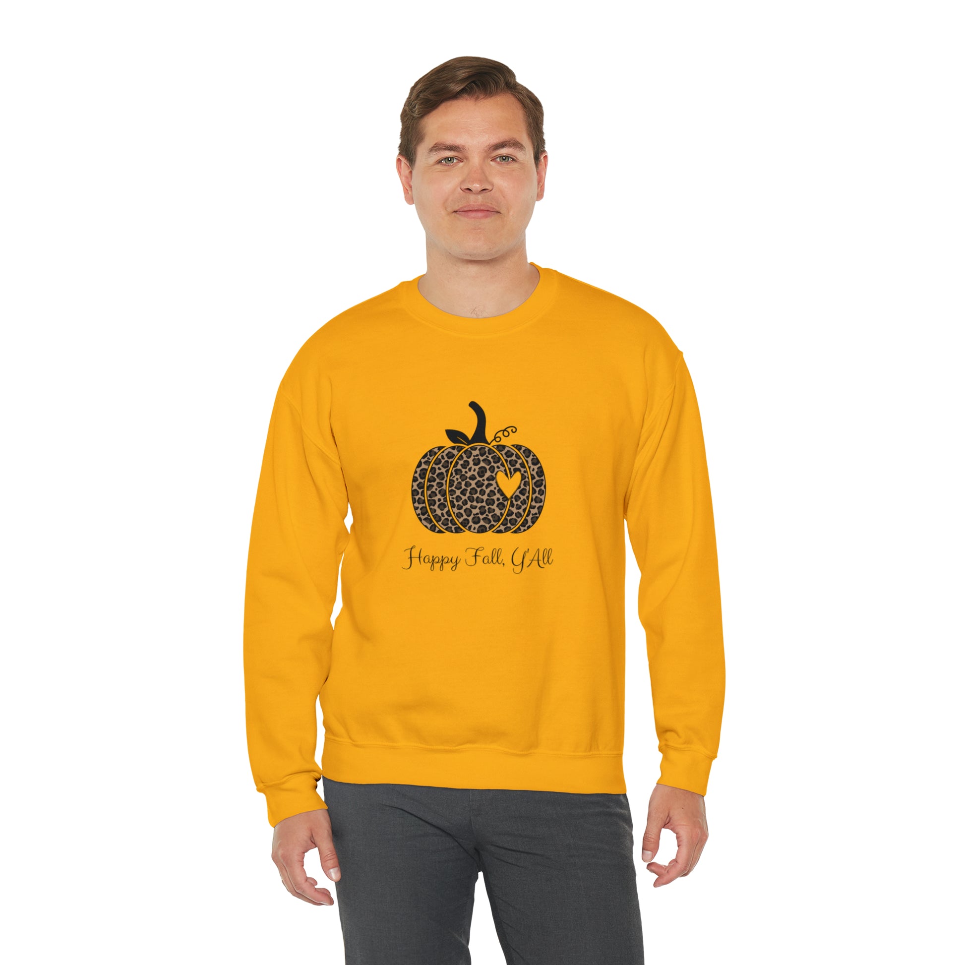 Happy Fall Y'all Unisex Crewneck Sweatshirt | Crew neck, DTG, Men's Clothing, Regular fit, Sweatshirts, Unisex, Valentine's Day Picks, Women's Clothing