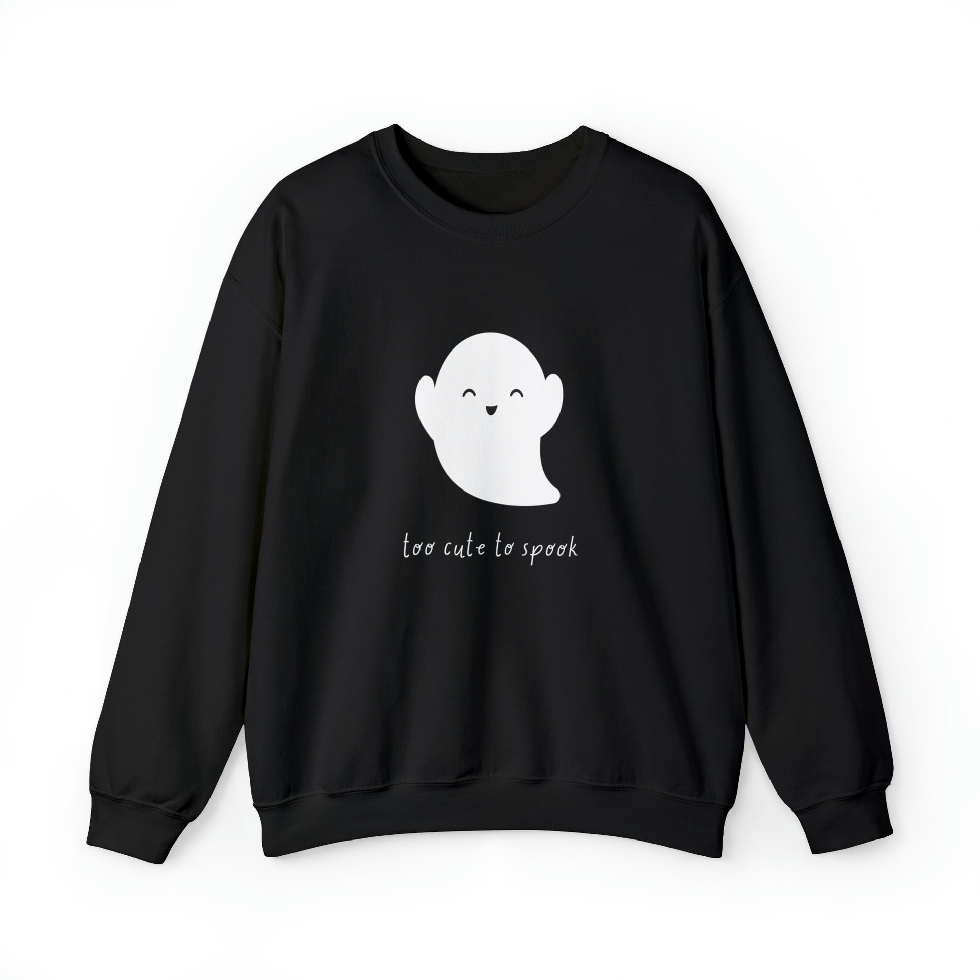 Too Cute To Spook Unisex Crewneck Sweatshirt | Crew neck, DTG, Men's Clothing, Regular fit, Sweatshirts, Unisex, Valentine's Day Picks, Women's Clothing