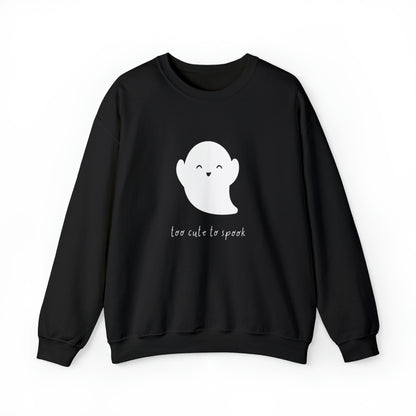 Too Cute To Spook Unisex Crewneck Sweatshirt | Crew neck, DTG, Men's Clothing, Regular fit, Sweatshirts, Unisex, Valentine's Day Picks, Women's Clothing