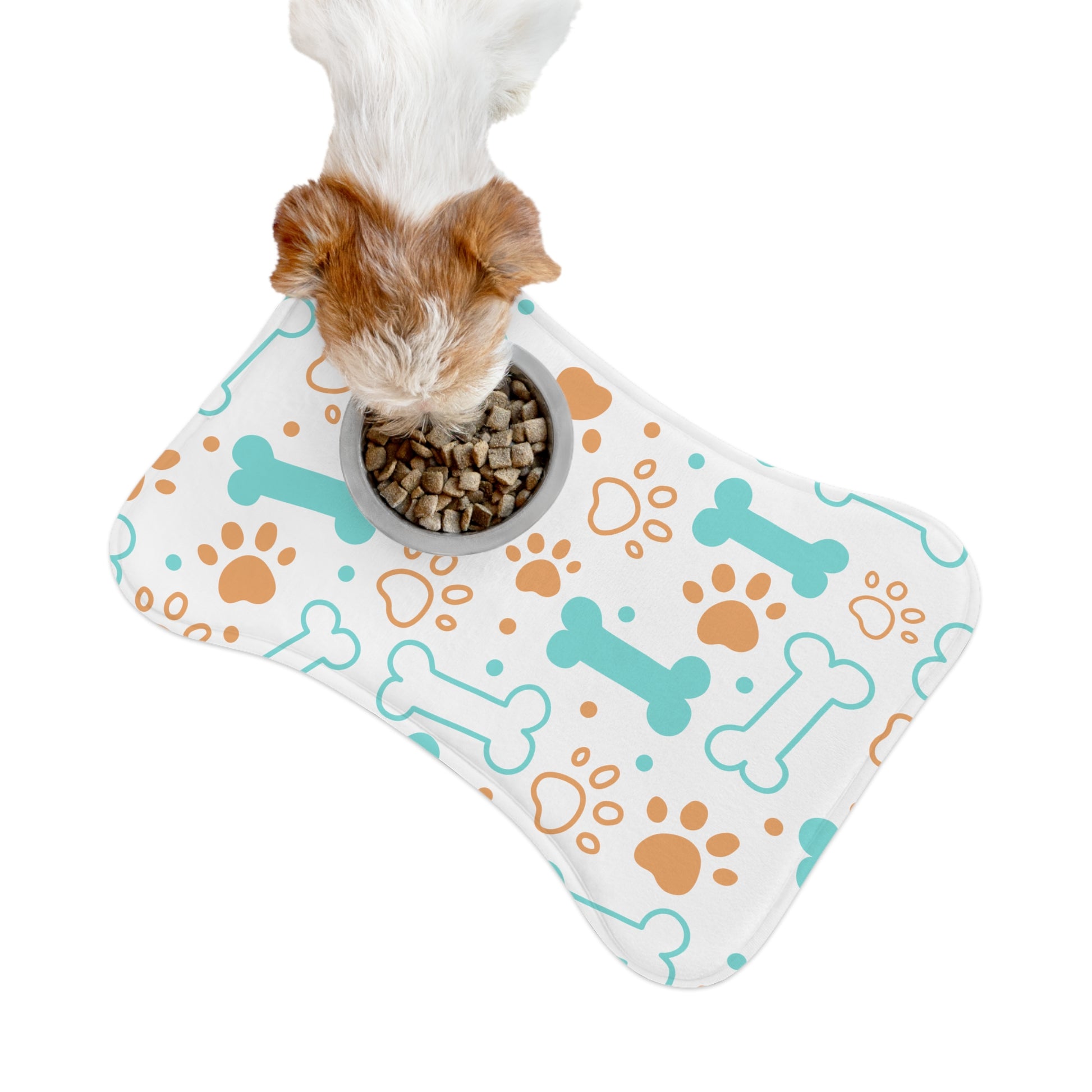 Pet Feeding Mats Paw Dog Bone Design | Accessories, Cat, Cats, dog, Dogs, Indoor, Pet, Pets, Sublimation