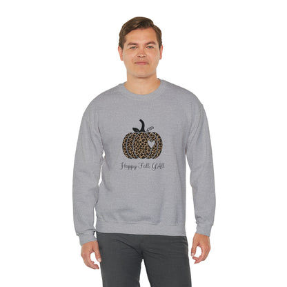 Happy Fall Y'all Unisex Crewneck Sweatshirt | Crew neck, DTG, Men's Clothing, Regular fit, Sweatshirts, Unisex, Valentine's Day Picks, Women's Clothing