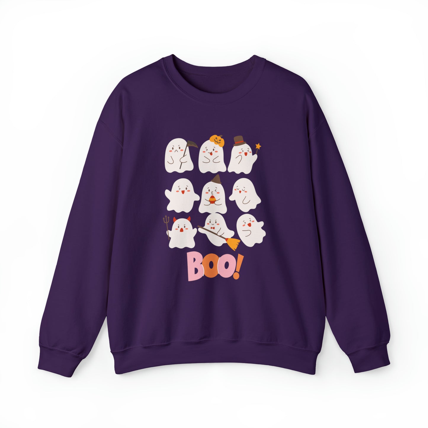 Boo! Unisex Crewneck Sweatshirt | Crew neck, DTG, Men's Clothing, Regular fit, Sweatshirts, Unisex, Valentine's Day Picks, Women's Clothing