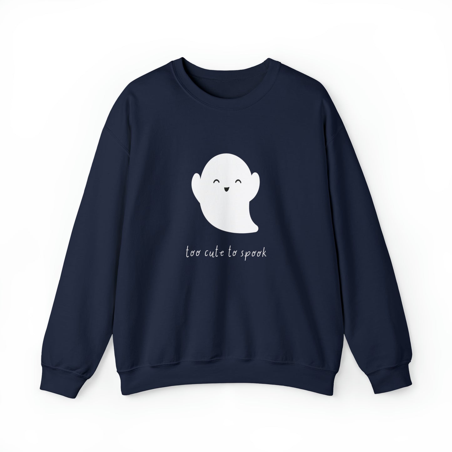 Too Cute To Spook Unisex Crewneck Sweatshirt | Crew neck, DTG, Men's Clothing, Regular fit, Sweatshirts, Unisex, Valentine's Day Picks, Women's Clothing