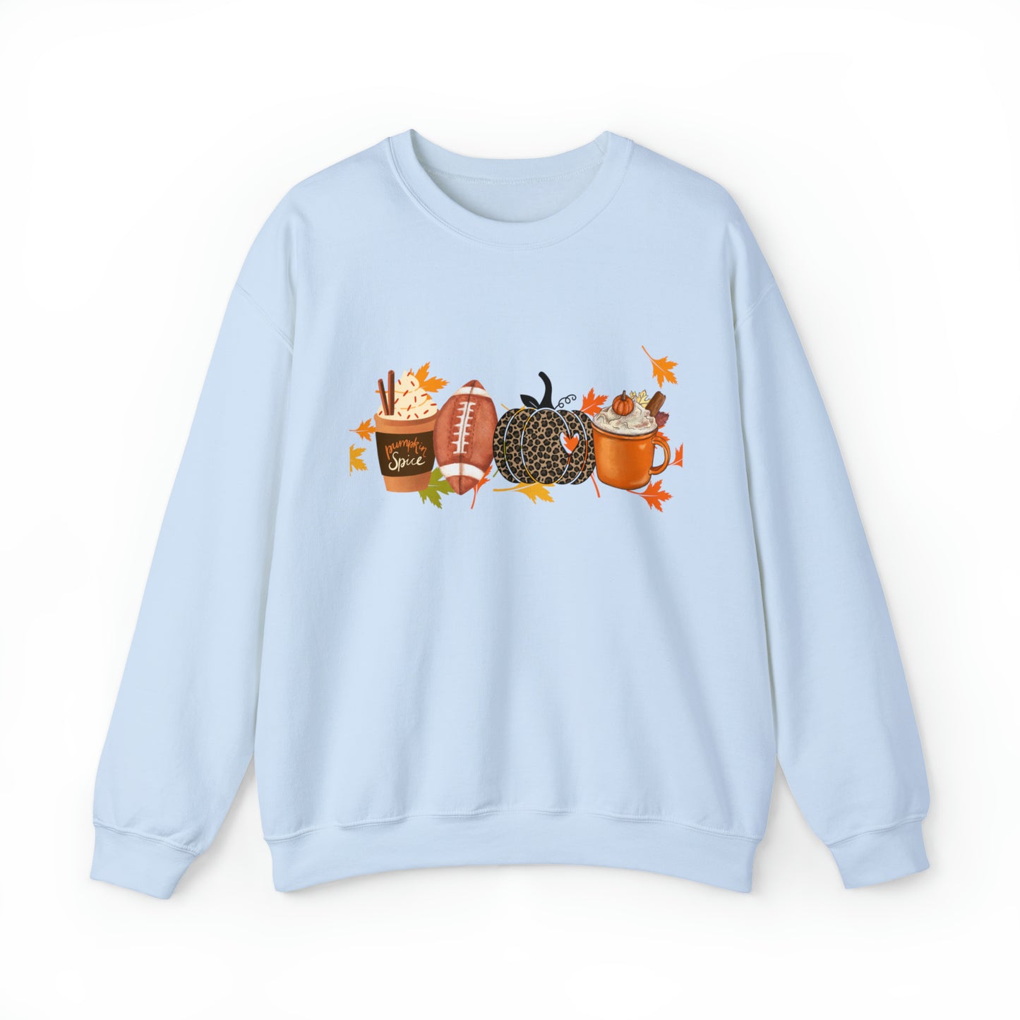 Fall Football Pumpkin Unisex Crewneck Sweatshirt | Crew neck, DTG, Men's Clothing, Regular fit, Sweatshirts, Unisex, Valentine's Day Picks, Women's Clothing