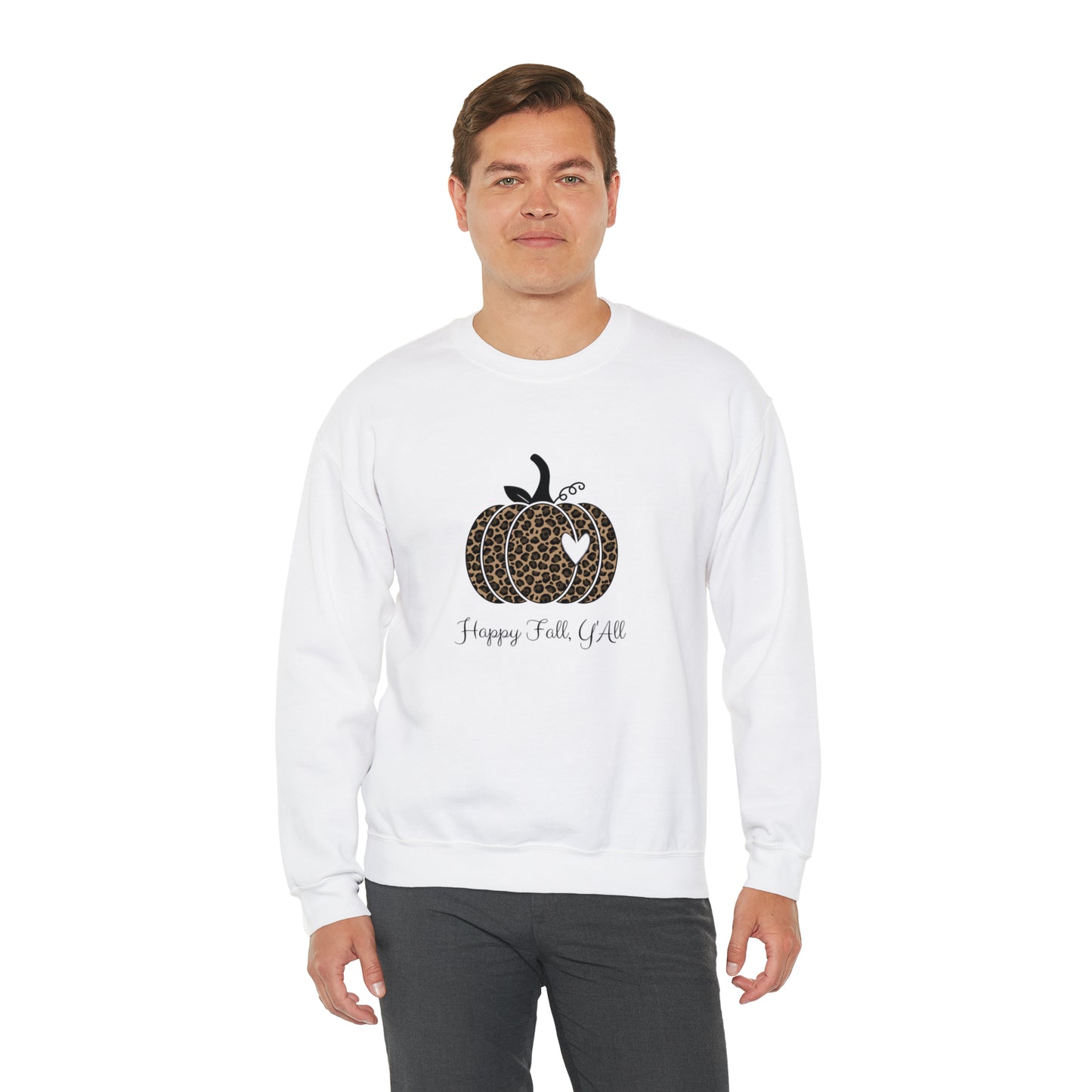 Happy Fall Y'all Unisex Crewneck Sweatshirt | Crew neck, DTG, Men's Clothing, Regular fit, Sweatshirts, Unisex, Valentine's Day Picks, Women's Clothing