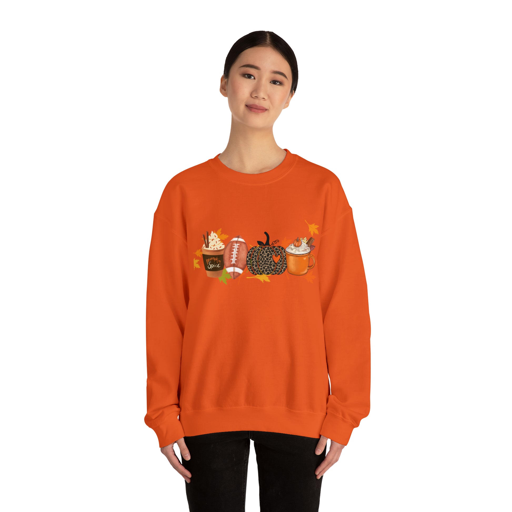 Fall Football Pumpkin Unisex Crewneck Sweatshirt | Crew neck, DTG, Men's Clothing, Regular fit, Sweatshirts, Unisex, Valentine's Day Picks, Women's Clothing