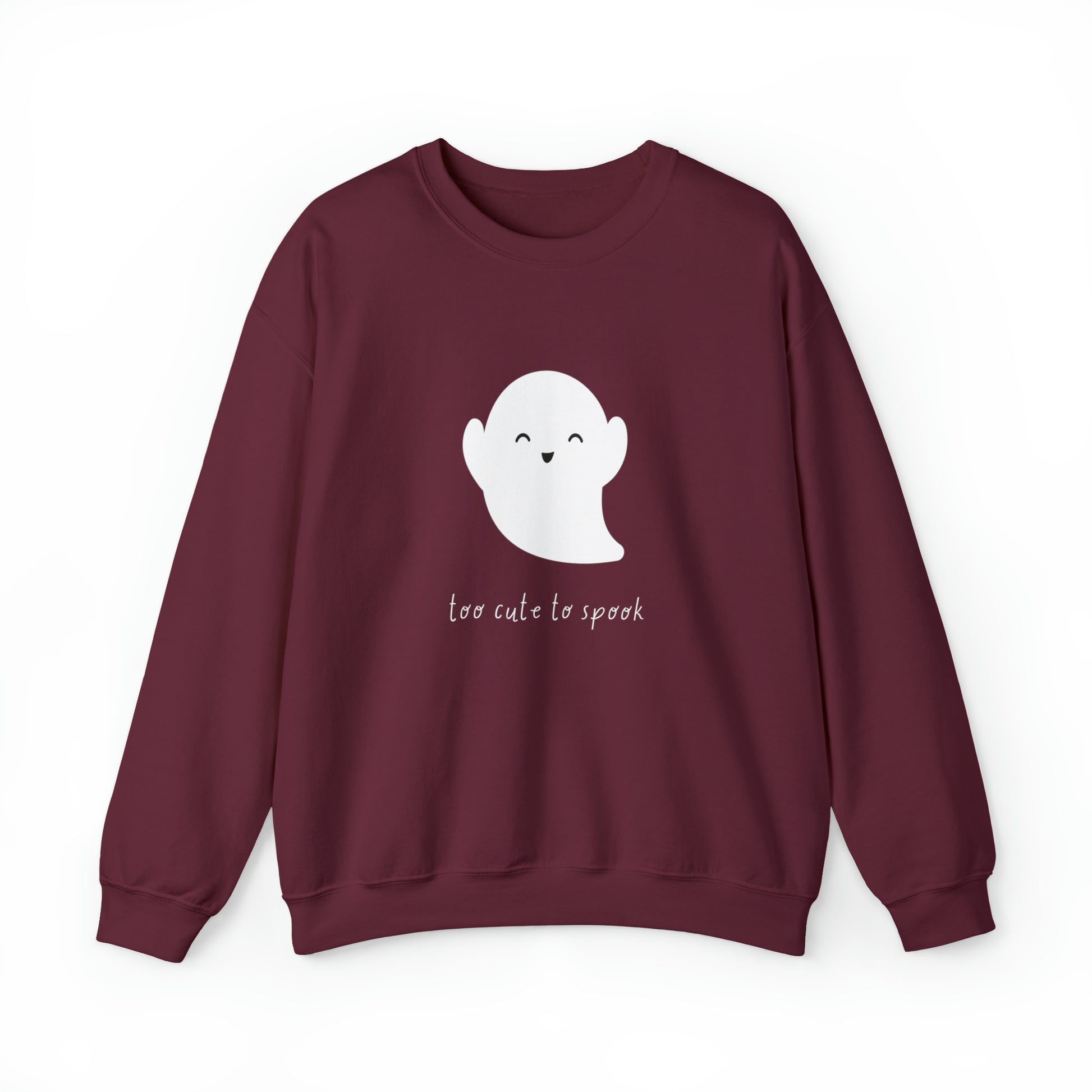 Too Cute To Spook Unisex Crewneck Sweatshirt | Crew neck, DTG, Men's Clothing, Regular fit, Sweatshirts, Unisex, Valentine's Day Picks, Women's Clothing