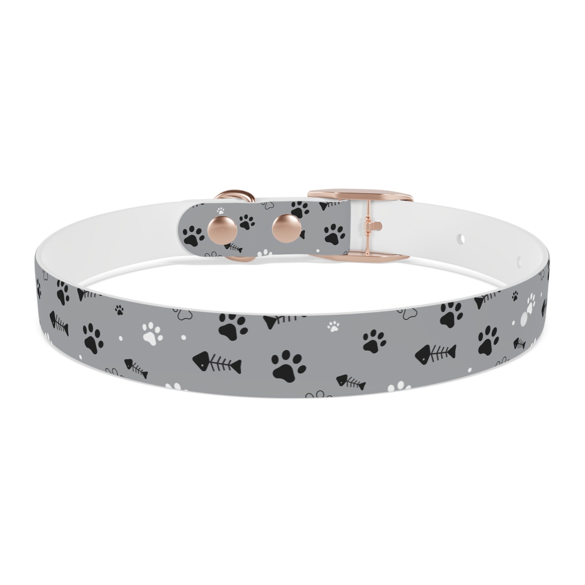 Dog Collar Paw Fish Bone Design | Accessories, Dogs, Pets, Walk