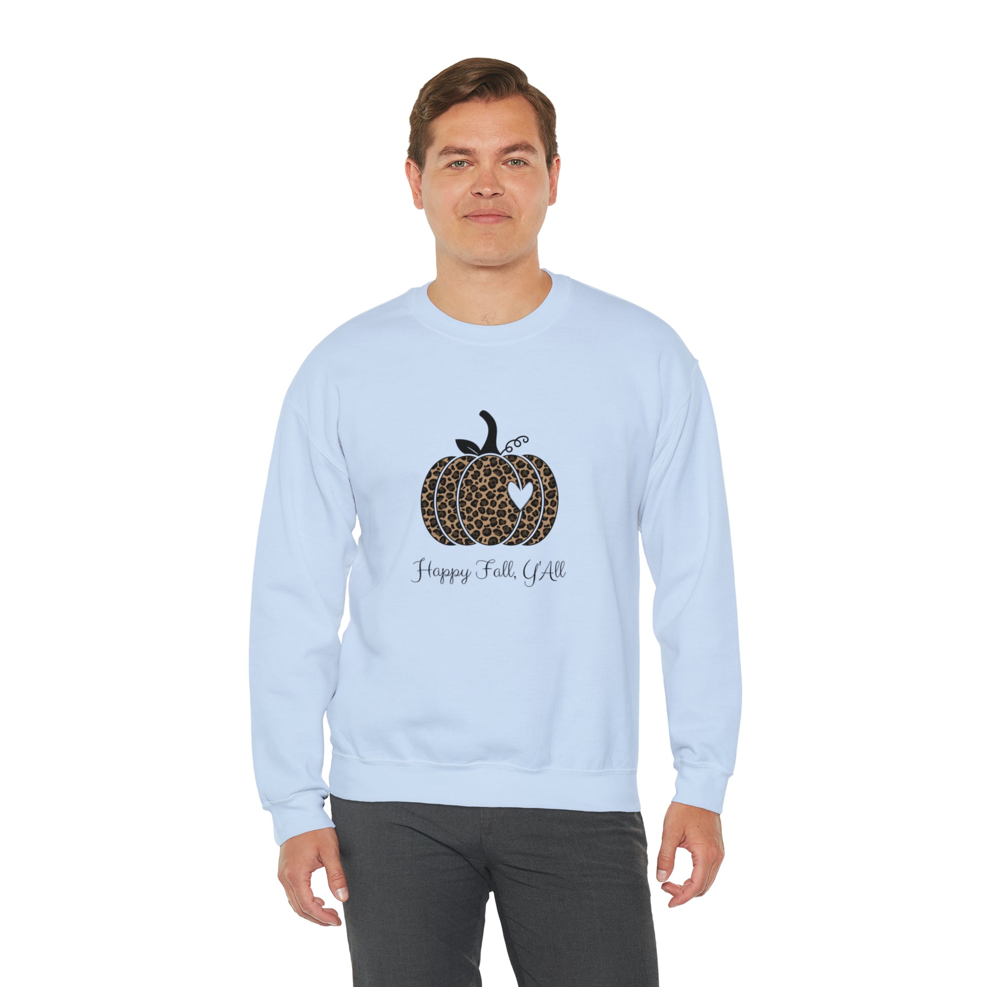 Happy Fall Y'all Unisex Crewneck Sweatshirt | Crew neck, DTG, Men's Clothing, Regular fit, Sweatshirts, Unisex, Valentine's Day Picks, Women's Clothing