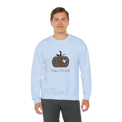 Happy Fall Y'all Unisex Crewneck Sweatshirt | Crew neck, DTG, Men's Clothing, Regular fit, Sweatshirts, Unisex, Valentine's Day Picks, Women's Clothing