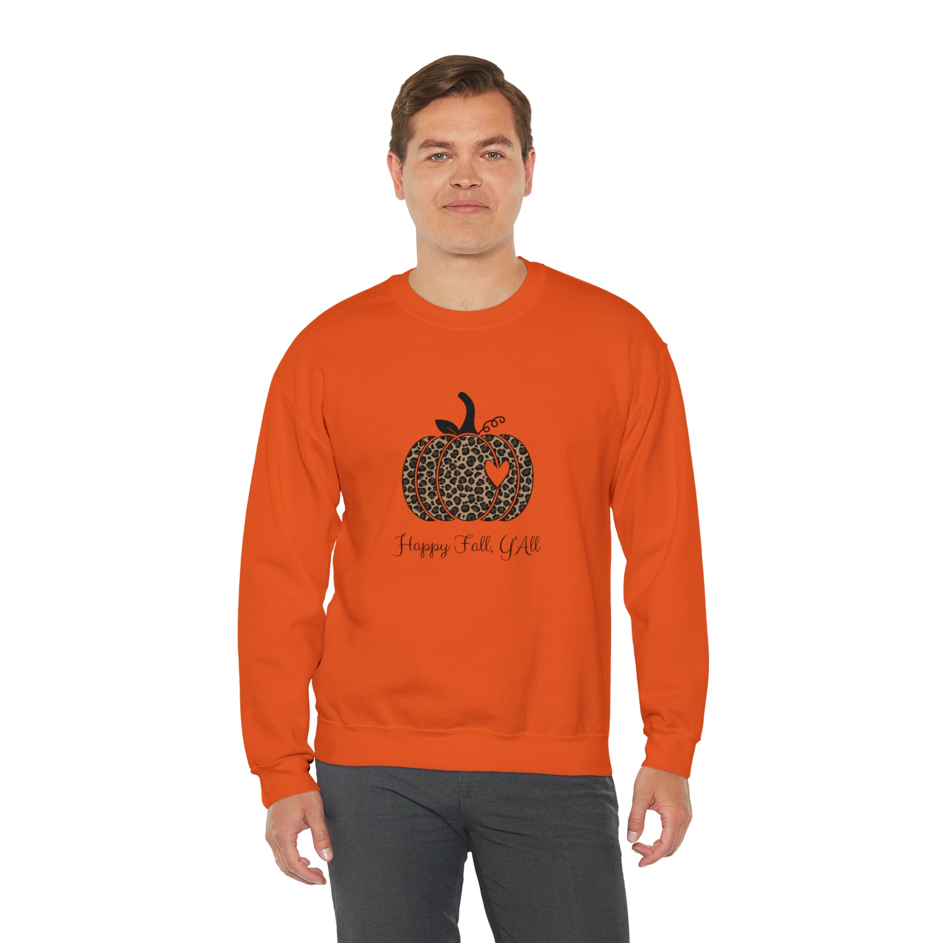 Happy Fall Y'all Unisex Crewneck Sweatshirt | Crew neck, DTG, Men's Clothing, Regular fit, Sweatshirts, Unisex, Valentine's Day Picks, Women's Clothing