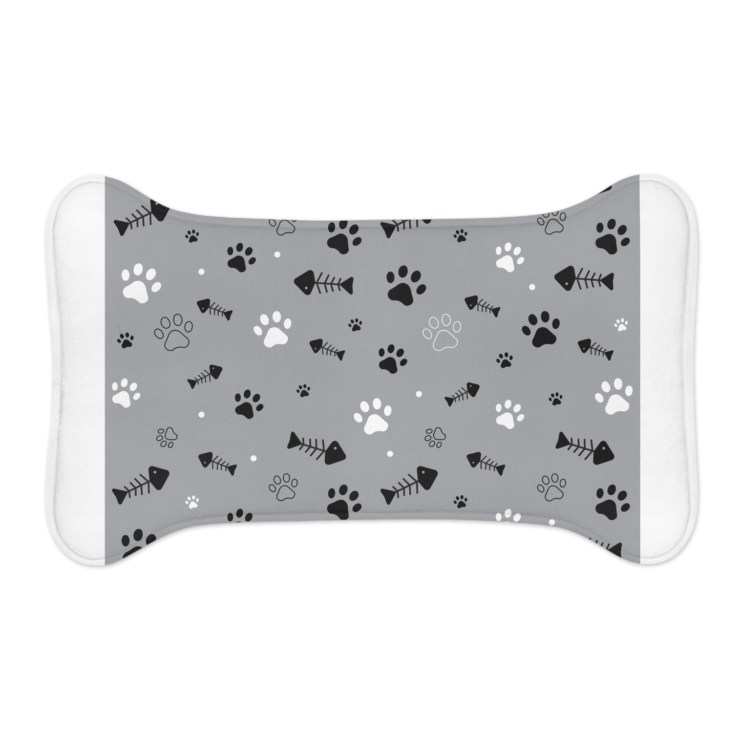 Pet Feeding Mats Paw Fish Bone Design | Accessories, Cat, Cats, dog, Dogs, Indoor, Pet, Pets, Sublimation