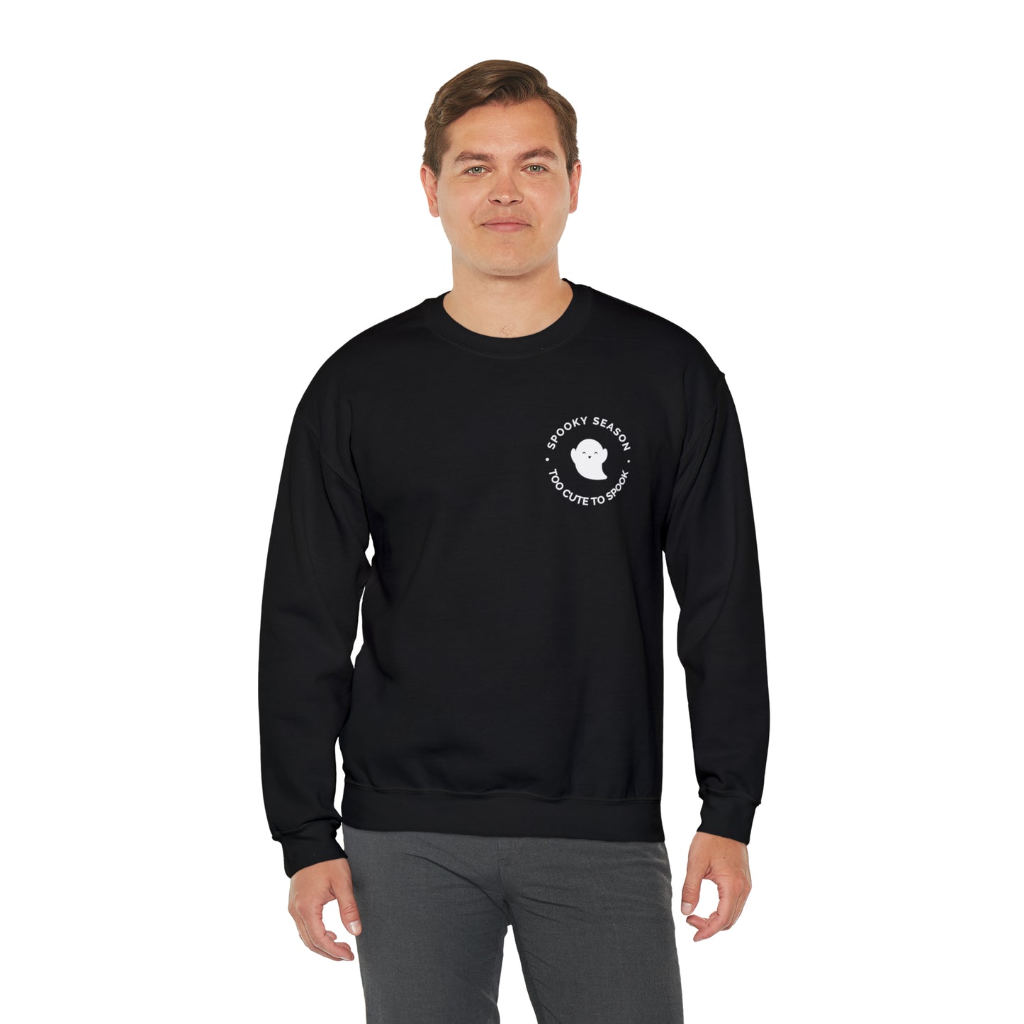 Spooky Season Unisex Crewneck Sweatshirt | Crew neck, DTG, Men's Clothing, Regular fit, Sweatshirts, Unisex, Valentine's Day Picks, Women's Clothing