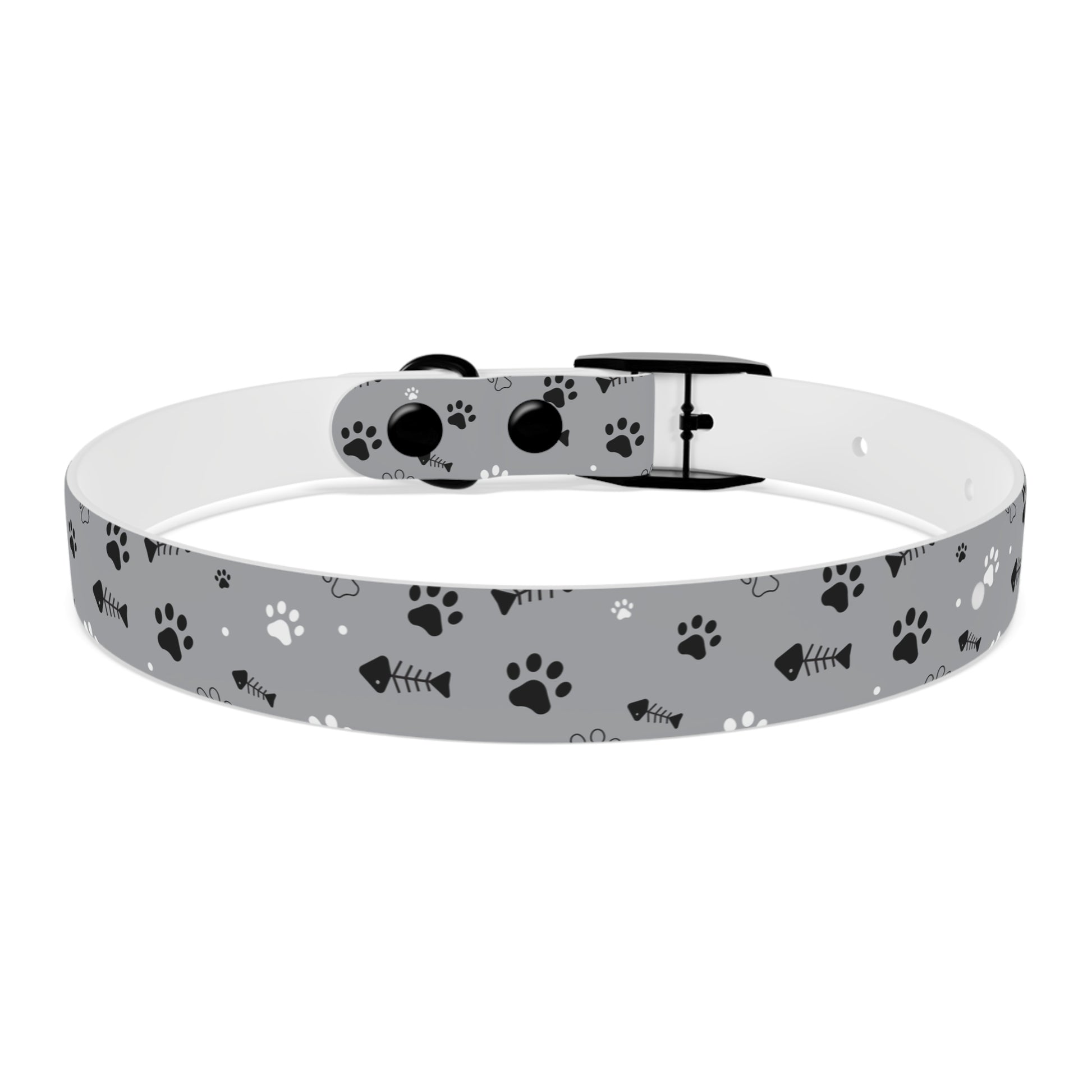 Dog Collar Paw Fish Bone Design | Accessories, Dogs, Pets, Walk