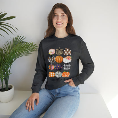 Happy Fall Y'all Pumpkins Unisex Crewneck Sweatshirt | Crew neck, DTG, Men's Clothing, Regular fit, Sweatshirts, Unisex, Valentine's Day Picks, Women's Clothing