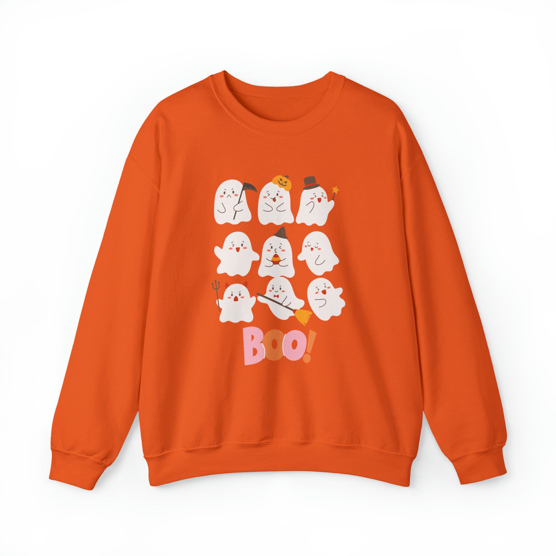 Boo! Unisex Crewneck Sweatshirt | Crew neck, DTG, Men's Clothing, Regular fit, Sweatshirts, Unisex, Valentine's Day Picks, Women's Clothing