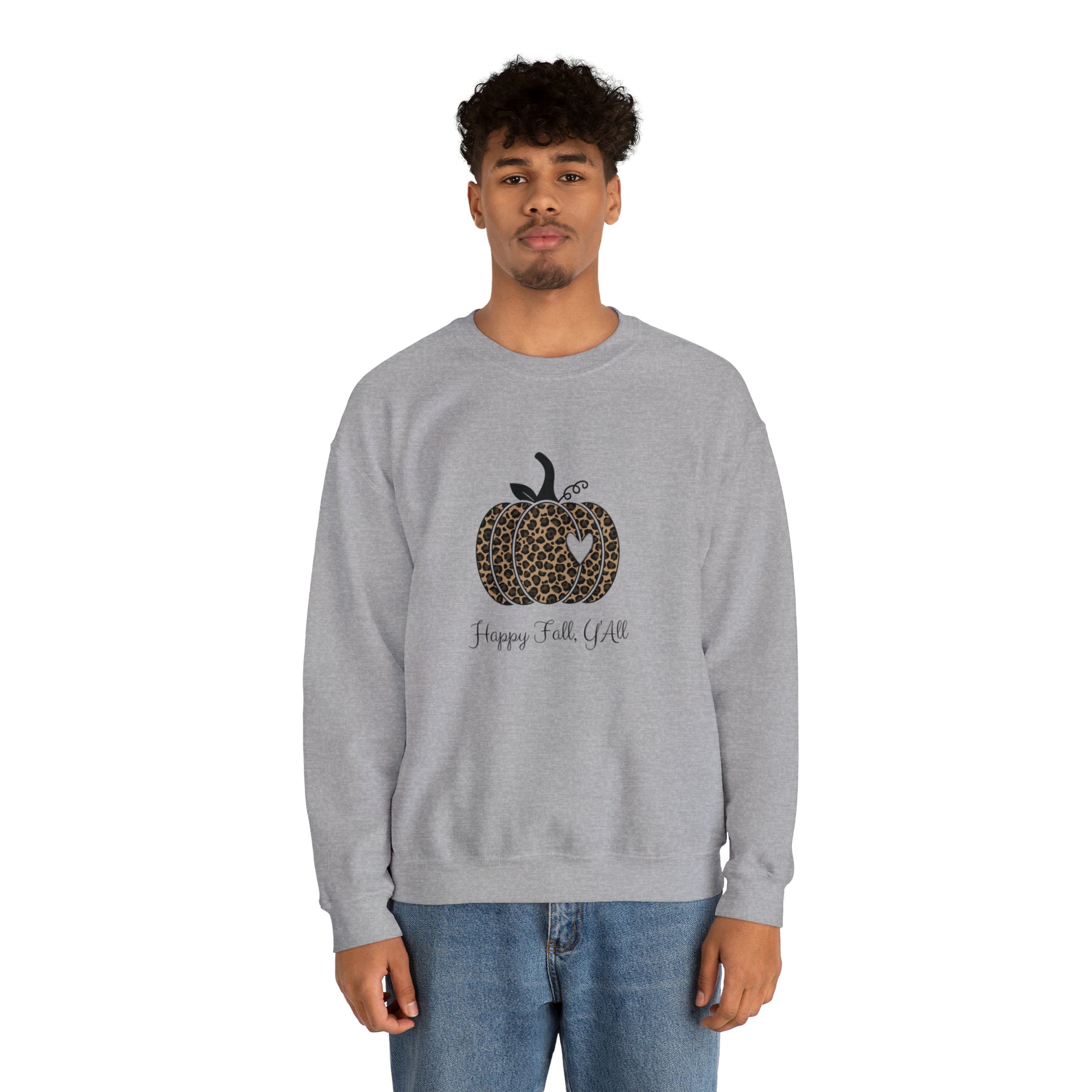 Happy Fall Y'all Unisex Crewneck Sweatshirt | Crew neck, DTG, Men's Clothing, Regular fit, Sweatshirts, Unisex, Valentine's Day Picks, Women's Clothing