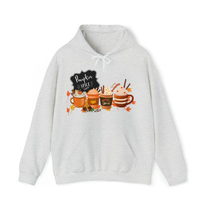 Pumpkin Spice Hooded Unisex Hooded Sweatshirt | DTG, Hoodies, Men's Clothing, Regular fit, Unisex, Women's Clothing