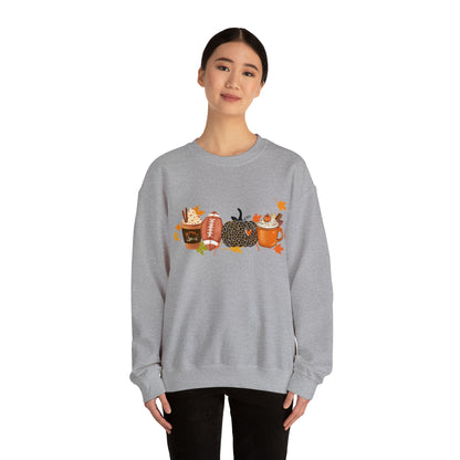 Fall Football Pumpkin Unisex Crewneck Sweatshirt | Crew neck, DTG, Men's Clothing, Regular fit, Sweatshirts, Unisex, Valentine's Day Picks, Women's Clothing