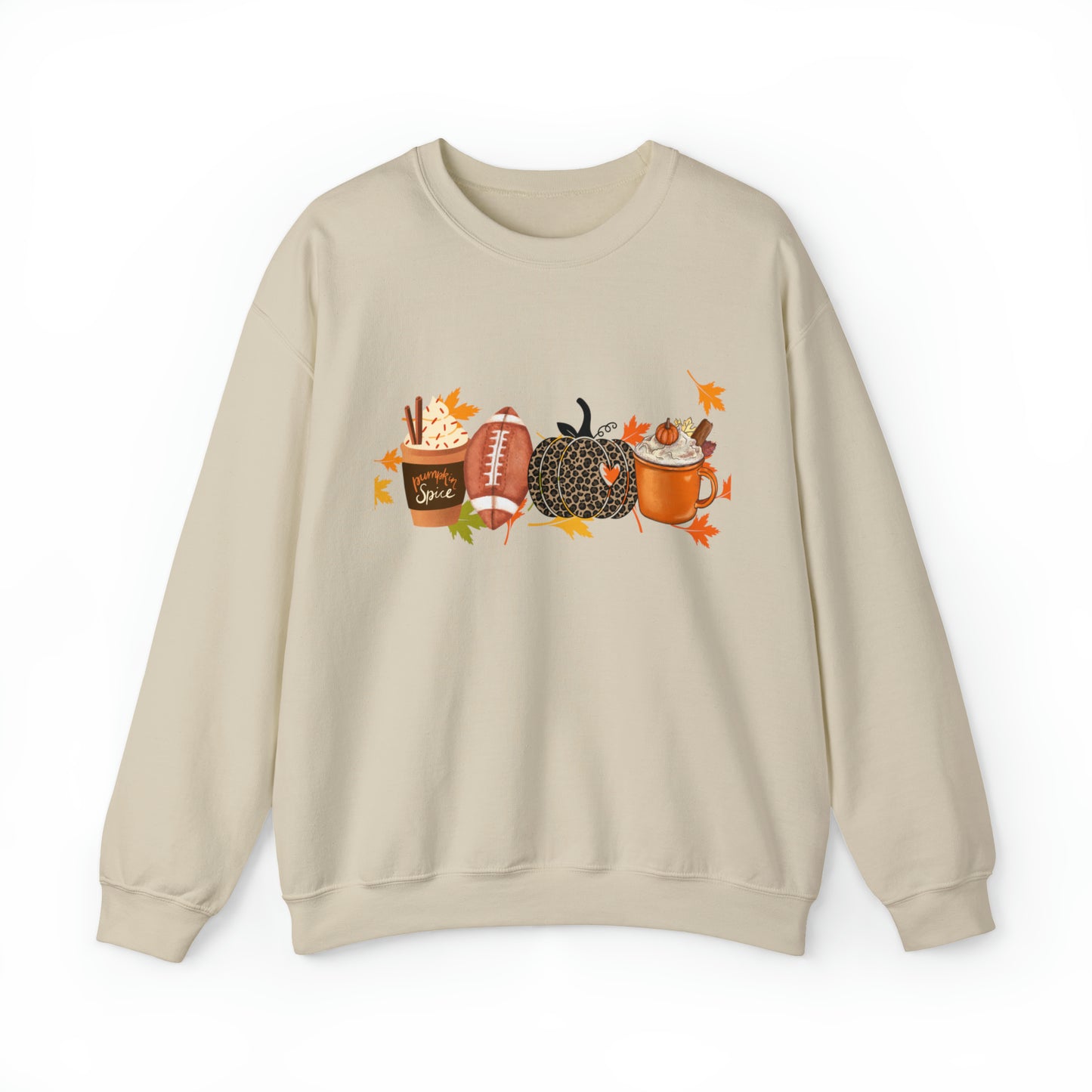 Fall Football Pumpkin Unisex Crewneck Sweatshirt | Crew neck, DTG, Men's Clothing, Regular fit, Sweatshirts, Unisex, Valentine's Day Picks, Women's Clothing