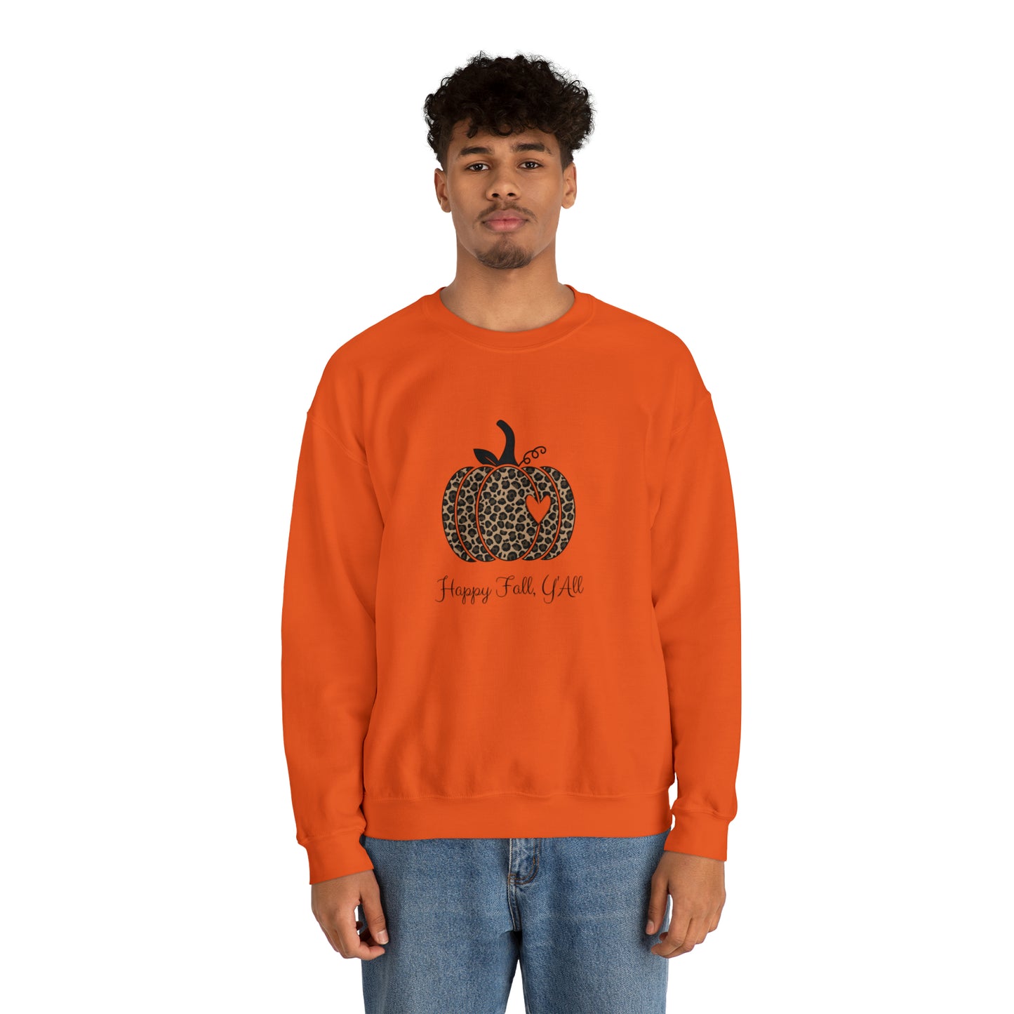 Happy Fall Y'all Unisex Crewneck Sweatshirt | Crew neck, DTG, Men's Clothing, Regular fit, Sweatshirts, Unisex, Valentine's Day Picks, Women's Clothing