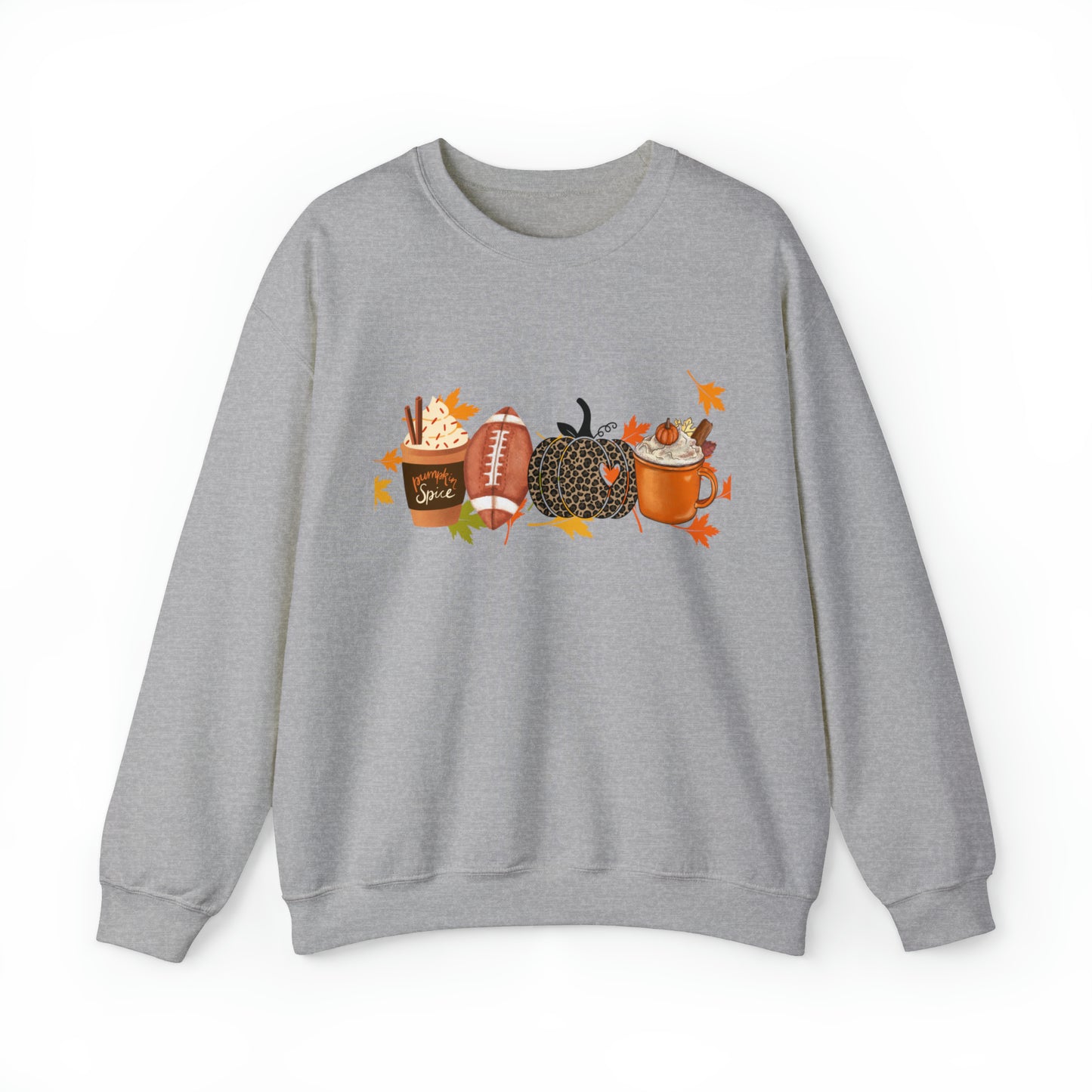 Fall Football Pumpkin Unisex Crewneck Sweatshirt | Crew neck, DTG, Men's Clothing, Regular fit, Sweatshirts, Unisex, Valentine's Day Picks, Women's Clothing