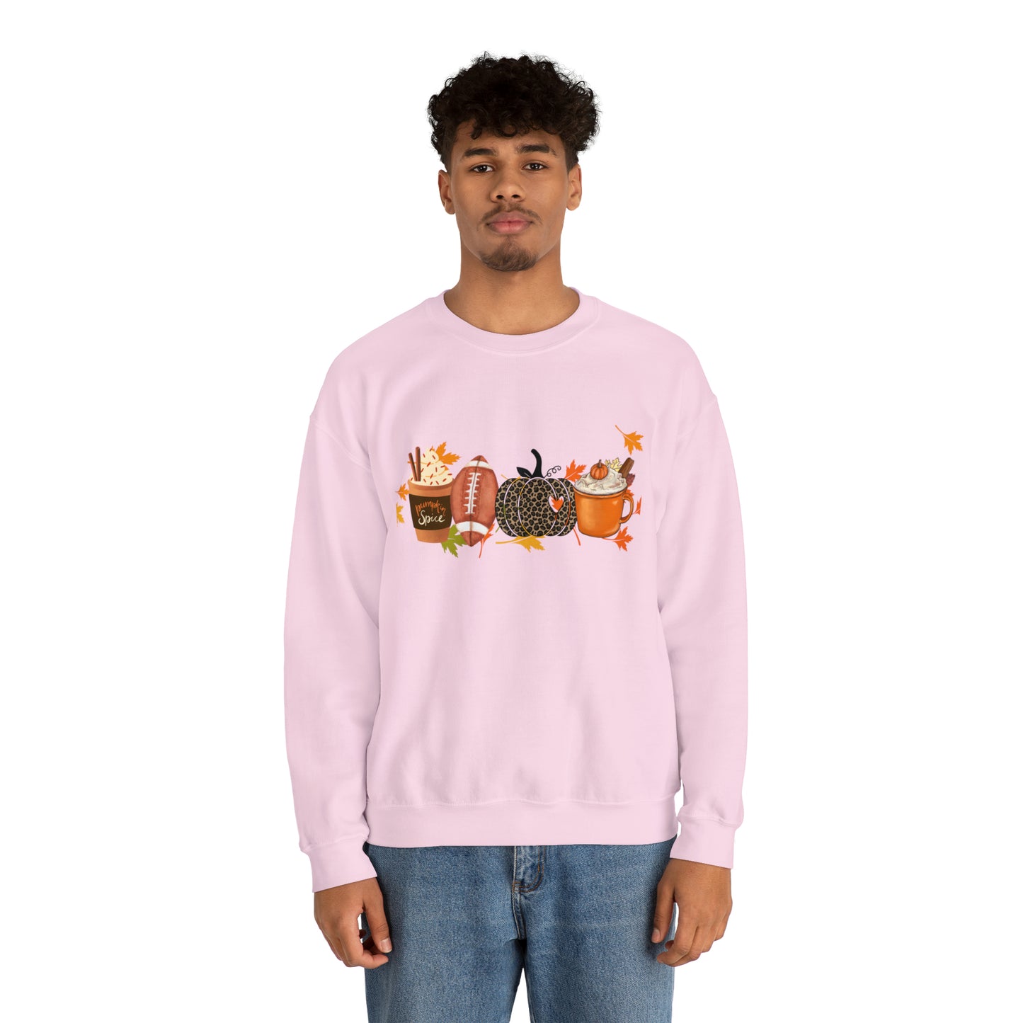 Fall Football Pumpkin Unisex Crewneck Sweatshirt | Crew neck, DTG, Men's Clothing, Regular fit, Sweatshirts, Unisex, Valentine's Day Picks, Women's Clothing