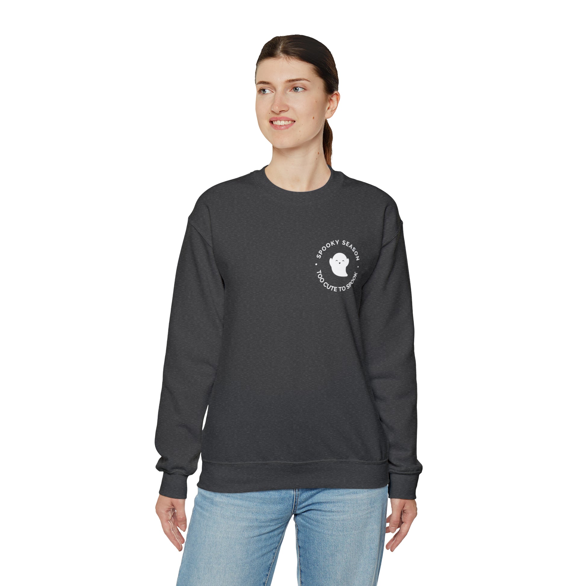 Spooky Season Unisex Crewneck Sweatshirt | Crew neck, DTG, Men's Clothing, Regular fit, Sweatshirts, Unisex, Valentine's Day Picks, Women's Clothing