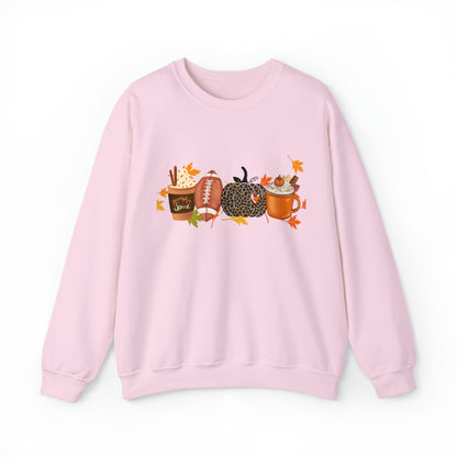 Fall Football Pumpkin Unisex Crewneck Sweatshirt | Crew neck, DTG, Men's Clothing, Regular fit, Sweatshirts, Unisex, Valentine's Day Picks, Women's Clothing