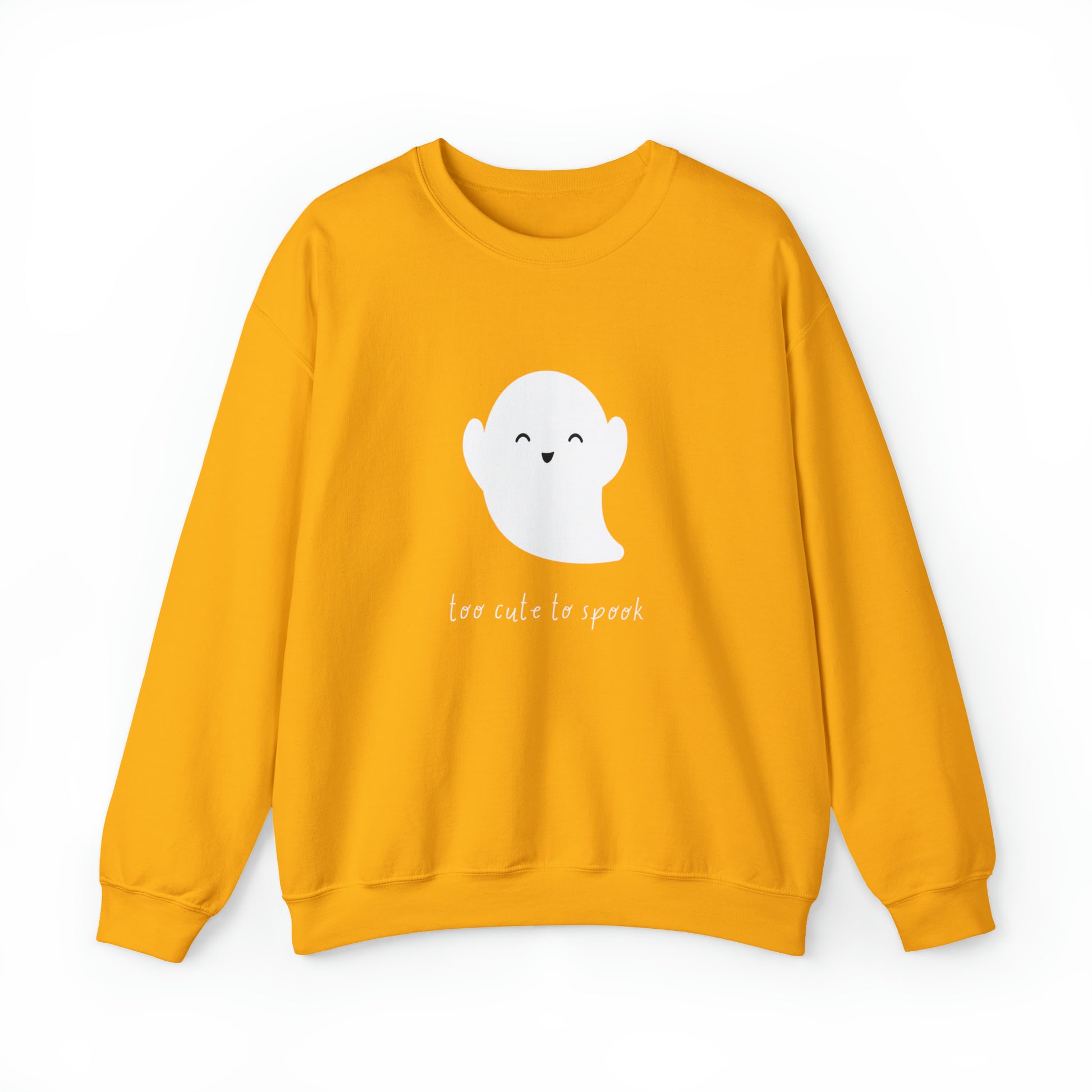 Too Cute To Spook Unisex Crewneck Sweatshirt | Crew neck, DTG, Men's Clothing, Regular fit, Sweatshirts, Unisex, Valentine's Day Picks, Women's Clothing