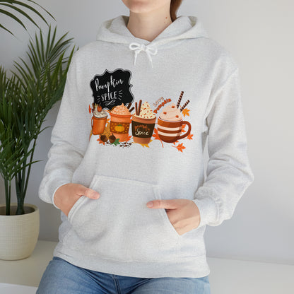 Pumpkin Spice Hooded Unisex Hooded Sweatshirt | DTG, Hoodies, Men's Clothing, Regular fit, Unisex, Women's Clothing