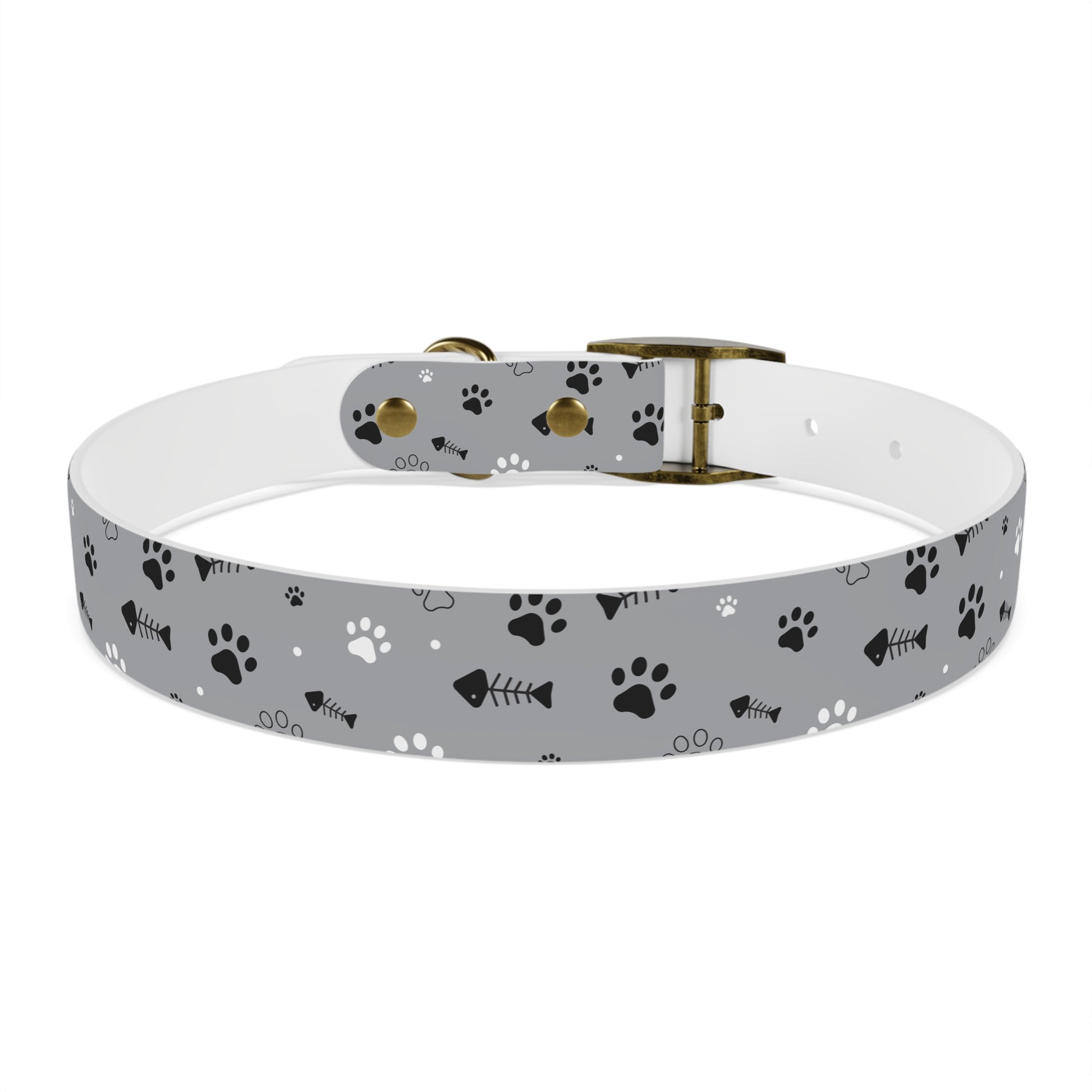 Dog Collar Paw Fish Bone Design | Accessories, Dogs, Pets, Walk