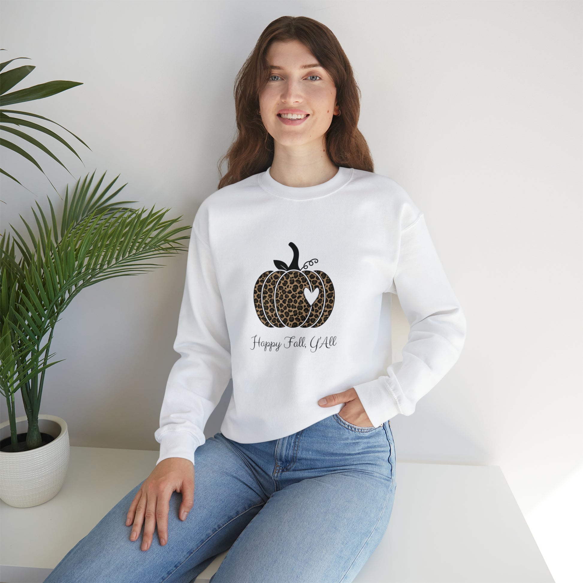 Happy Fall Y'all Unisex Crewneck Sweatshirt | Crew neck, DTG, Men's Clothing, Regular fit, Sweatshirts, Unisex, Valentine's Day Picks, Women's Clothing