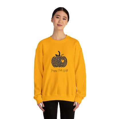 Happy Fall Y'all Unisex Crewneck Sweatshirt | Crew neck, DTG, Men's Clothing, Regular fit, Sweatshirts, Unisex, Valentine's Day Picks, Women's Clothing