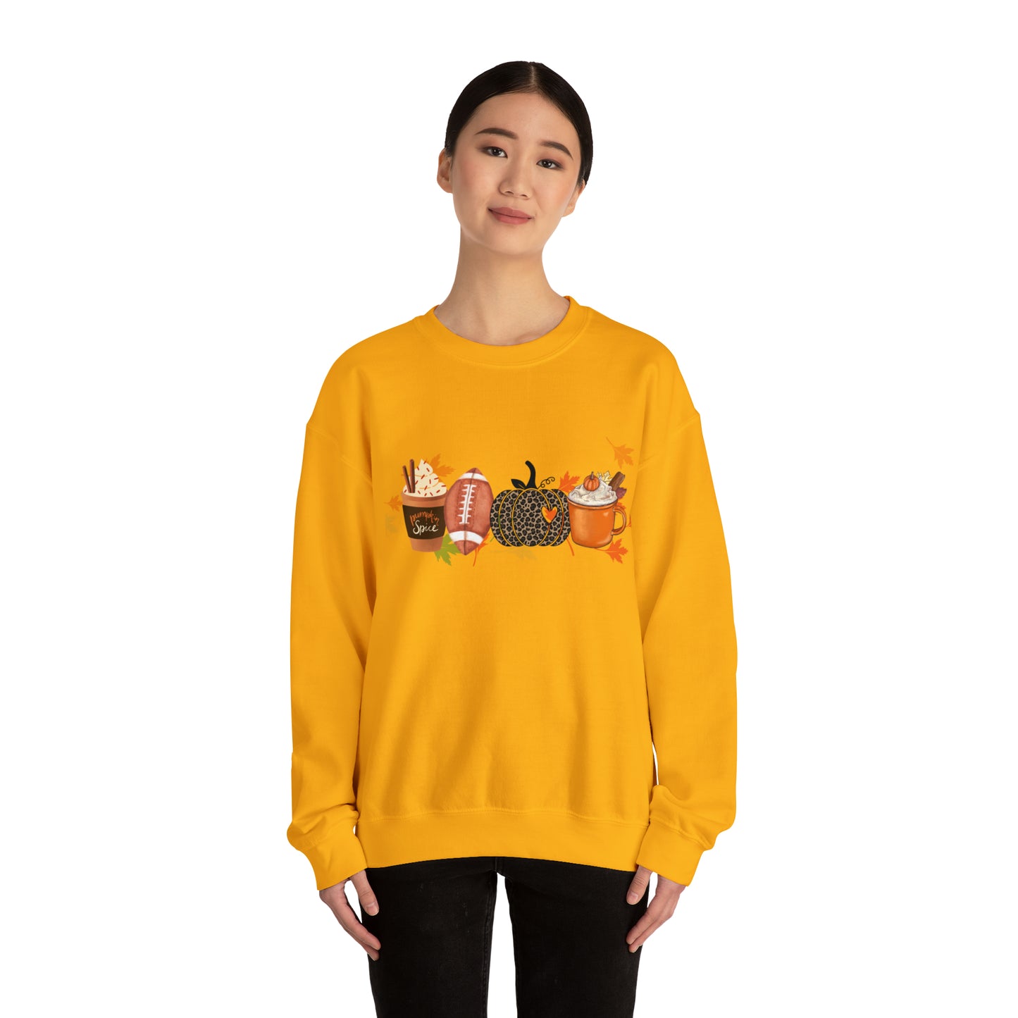 Fall Football Pumpkin Unisex Crewneck Sweatshirt | Crew neck, DTG, Men's Clothing, Regular fit, Sweatshirts, Unisex, Valentine's Day Picks, Women's Clothing