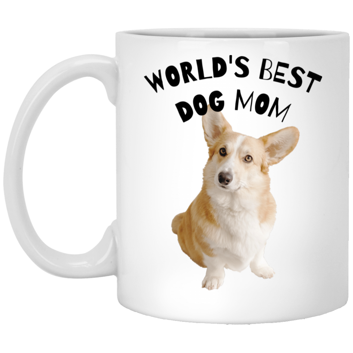 World's Best Dog Mom Cup | White Mug |