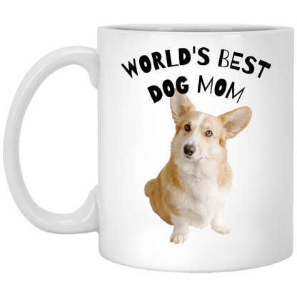 World's Best Dog Mom Cup | White Mug |