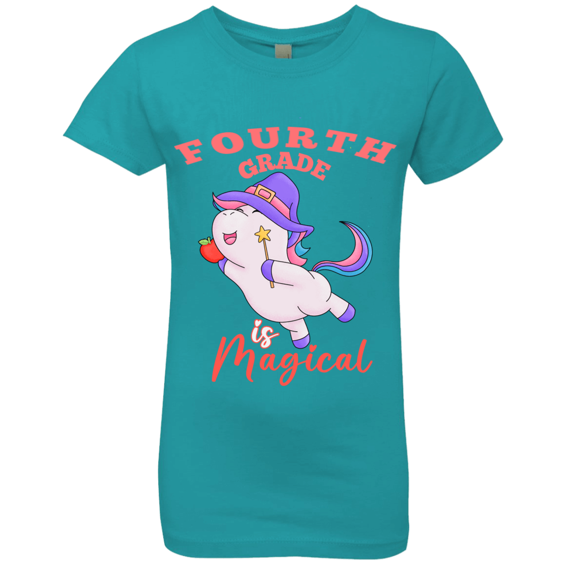 Customized Personalized Grade is Magical Girls' Princess T-Shirt | Short Sleeve, T-Shirts, Youth